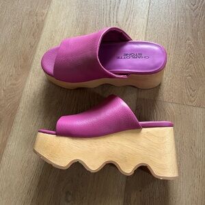 Charlotte Stone Mules